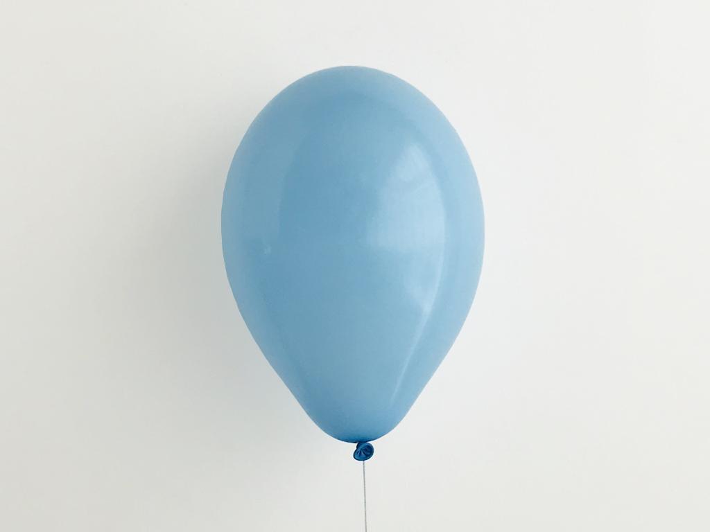 Hippe ballonnen lichtblauw (10 stuks)
